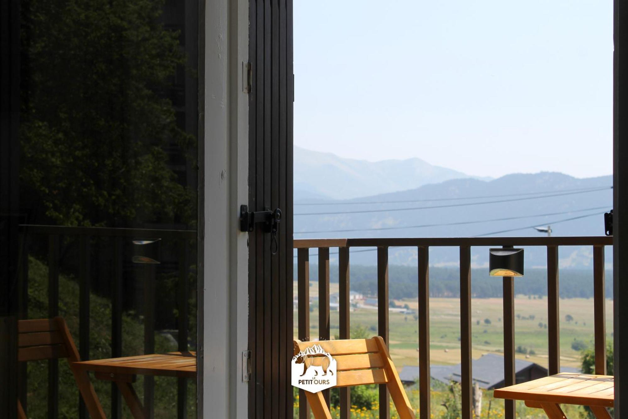 Le Petit Ours & Le Petit Cerf - Studios Vue Lac & Montagnes Les Angles  Dış mekan fotoğraf